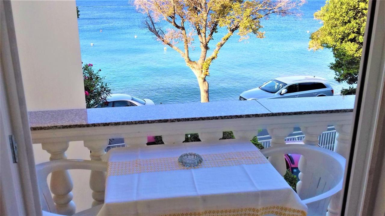 Ferienwohnung Branko Fabijanic Front Row By The Sea Selce Exterior foto