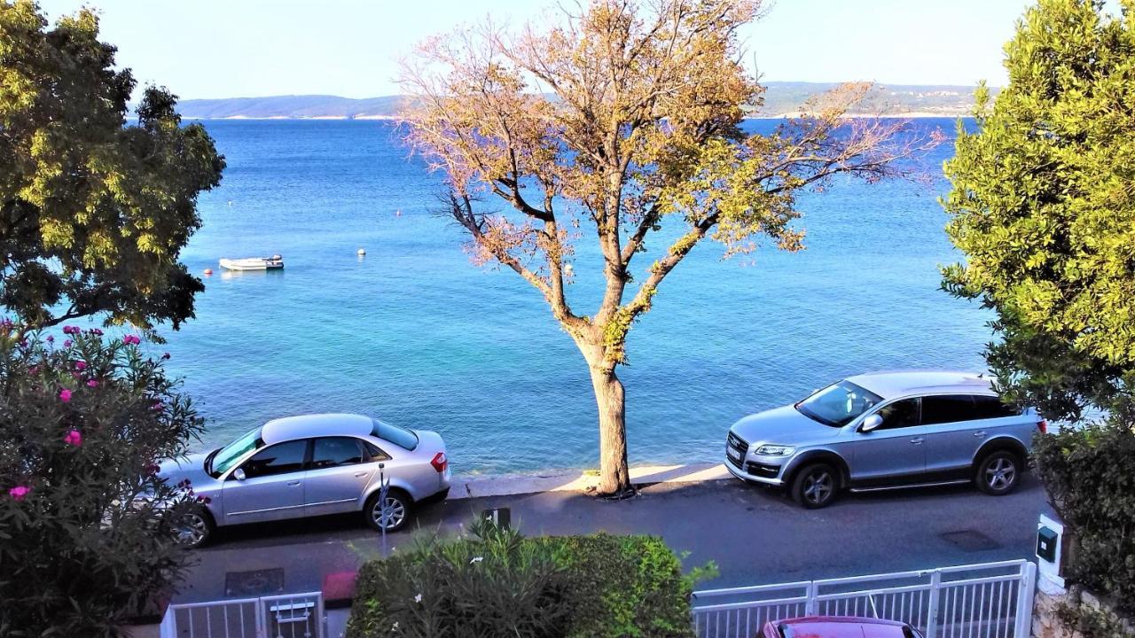 Ferienwohnung Branko Fabijanic Front Row By The Sea Selce Exterior foto