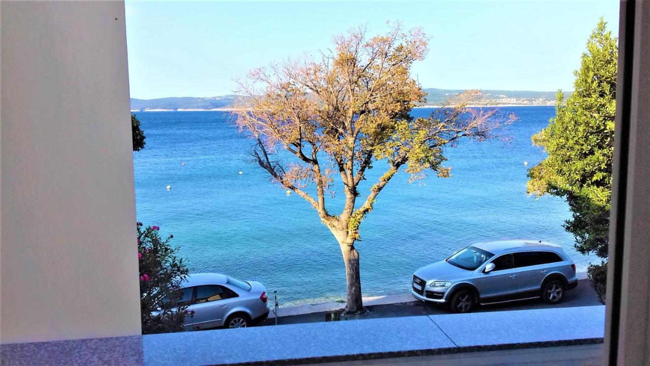 Ferienwohnung Branko Fabijanic Front Row By The Sea Selce Exterior foto